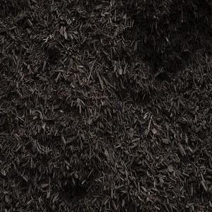An example of fine black mulch